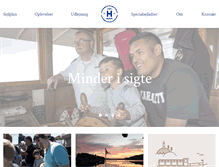 Tablet Screenshot of hjejlen.com